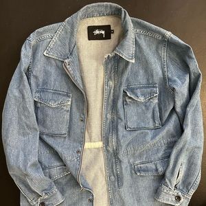 Vintage Stussy Denim Jacket | Size M